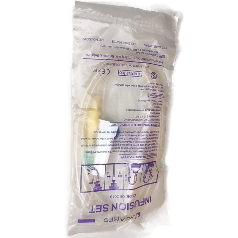 INFUSION GIVING SET & NEEDLE DIGAMED