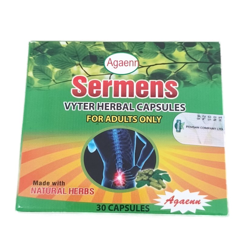 SERMENS VYTER HERBAL CAPS 30'S AGAENN